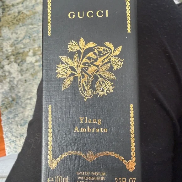 Gucci Ylang Ambre Perfume in Black and Gold - Picture 4 of 5